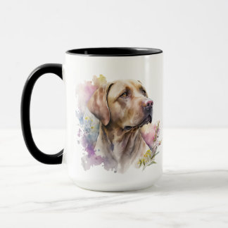 BEAUTIEF WATERVERF GEEL LABRADOR RETRIEVER DOG MOK