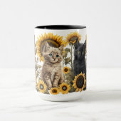 BEAUTIEF WATERVERF KITTENT MET ZONNEMERS MOK (Midden)