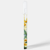 BEAUTIEF WATERVERF TAN WITTE PITBULL TERRIER Case-Mate iPhone CASE (Achterkant / Links)