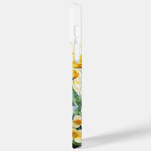 BEAUTIEF WATERVERF TAN WITTE PITBULL TERRIER Case-Mate iPhone CASE (Achterkant / Links)