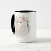 BEAUTIEF WATERVERF WHITE TUXEDO CAT MOK (Voorkant links)