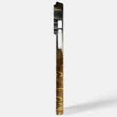 BEAUTIEF WATERVERF ZWARTE KAT MET GOLD VEIL Case-Mate iPhone CASE (Achterkant / Links)