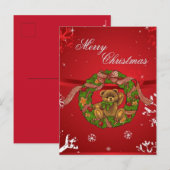 BEAUTIEKE UITDRUKKINGEN FEESTDAGENKAART (Voorkant / Achterkant)