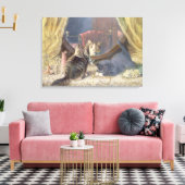 Beauties Toilet Canvas Afdruk (Insitu (Woonkamer))