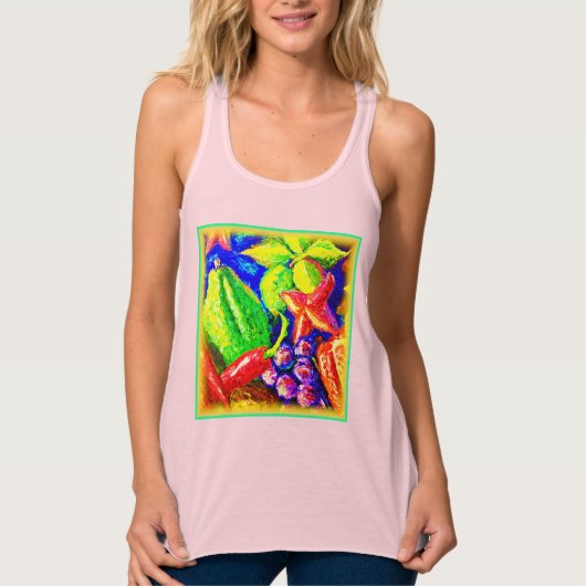 Beautifil en vruchtbare sterren. Bestel nu Tanktop (Voorkant)