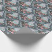 BEAUTIFUELE BUTTERFLES OP KNIJKROND CADEAUPAPIER (Hoek)