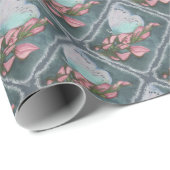 BEAUTIFUELE BUTTERFLES OP KNIJKROND CADEAUPAPIER (Rol Hoek)