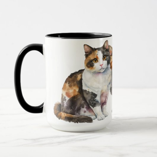 BEAUTIFUELE CALICO-CATEGORIEËN WATERVERF MOK (Links)