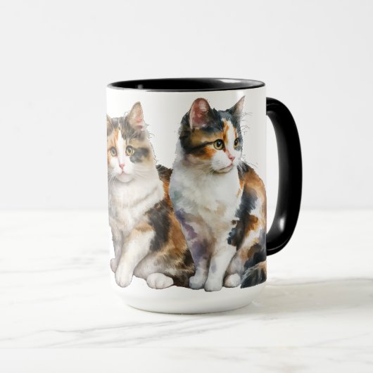 BEAUTIFUELE CALICO-CATEGORIEËN WATERVERF MOK (Voorkant rechts)