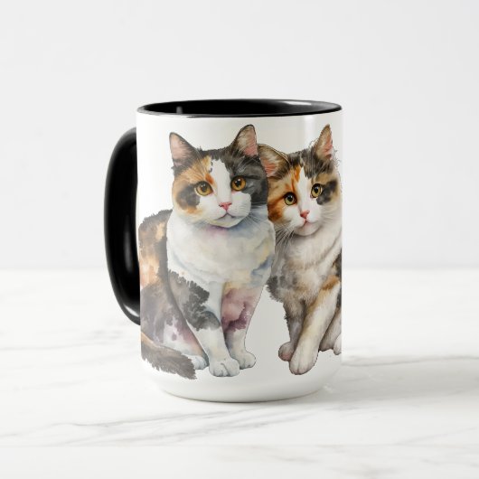 BEAUTIFUELE CALICO-CATEGORIEËN WATERVERF MOK (Voorkant links)