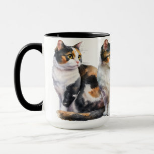 BEAUTIFUELE CALICO-CATEGORIEËN WATERVERF MOK