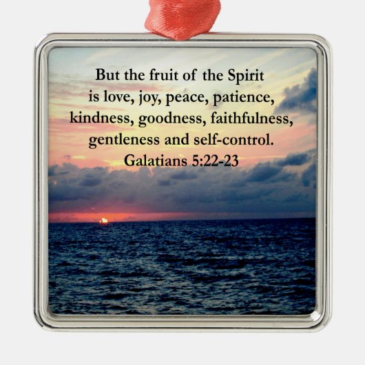 BEAUTIFUELE GALATIËNTEN VAN DE SPIRIT METALEN ORNAMENT (Voorkant)