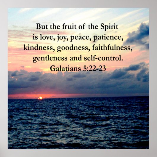 BEAUTIFUELE GALATIËNTEN VAN DE SPIRIT POSTER (Voorkant)