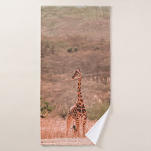 BEAUTIFUELE GIRAFFE BADHANDDOEK