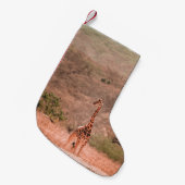 BEAUTIFUELE GIRAFFE KLEINE KERSTSOK (Voorkant (Hangend))