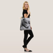 BEAUTIFUELE HOREN TOTE BAG (Op model)