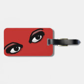 BEAUTIFUELE OGEN door Slipperraam Bagagelabel (Achterkant horizontaal)