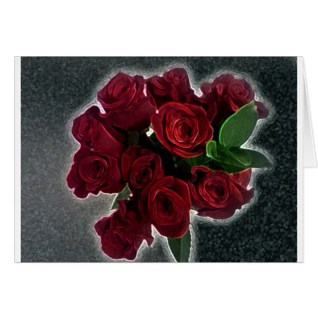 BEAUTIFUELE RODE ROSES (Voorkant Horizontaal)