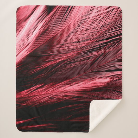 Beautiful Abstract pink Dark Wall Background,Textu Sherpa Deken (Voorkant)