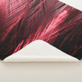 Beautiful Abstract pink Dark Wall Background,Textu Sherpa Deken (3/4)