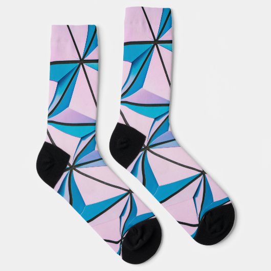 Beautiful Abstract Sock Sokken (Rechts)