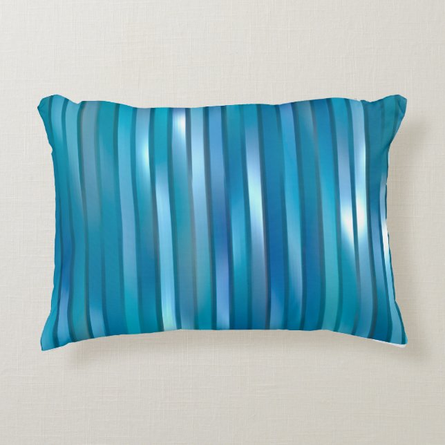 Beautiful abstract vertical blue background with l accent kussen (Voorkant)