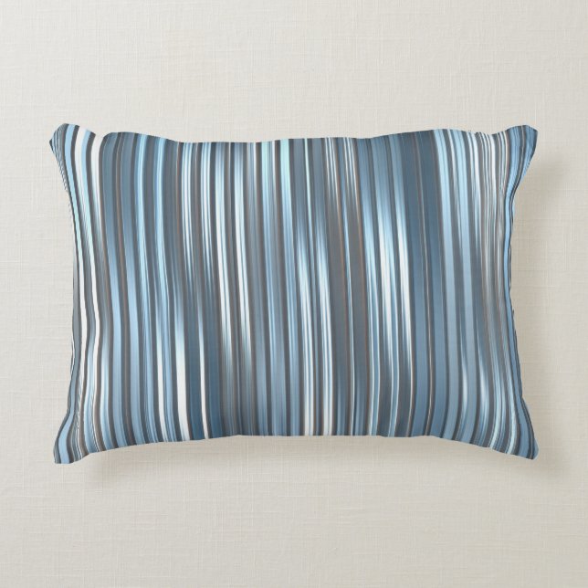 Beautiful abstract vertical blue background with l accent kussen (Voorkant)