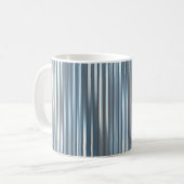 Beautiful abstract vertical blue background with l koffiemok (Voorkant links)