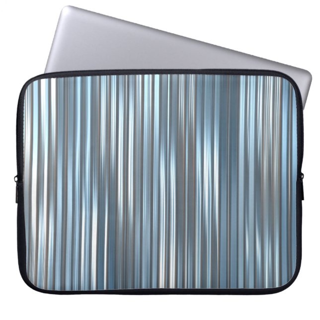 Beautiful abstract vertical blue background with l laptop sleeve (Voorkant)