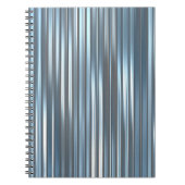 Beautiful abstract vertical blue background with l notitieboek (Voorkant)