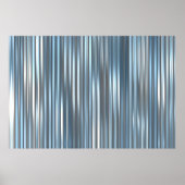Beautiful abstract vertical blue background with l poster (Voorkant)