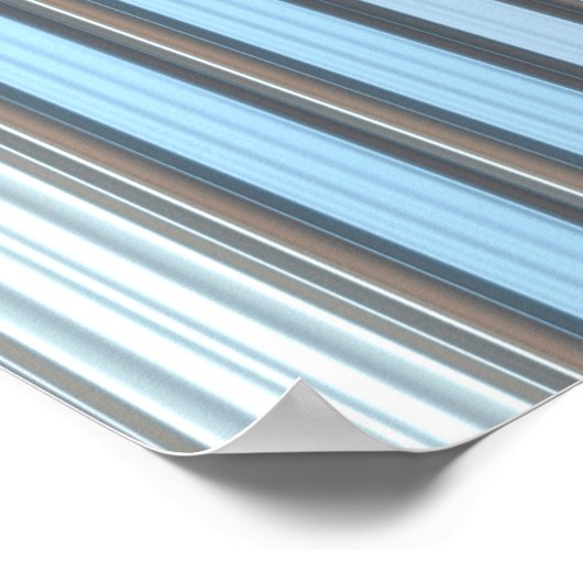 Beautiful abstract vertical blue background with l poster (Hoek)