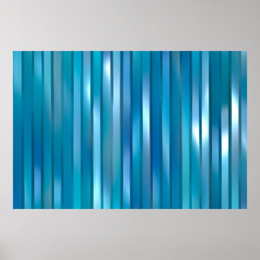 Beautiful abstract vertical blue background with l poster (Voorkant)