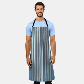 Beautiful abstract vertical blue background with l schort (Gedragen)