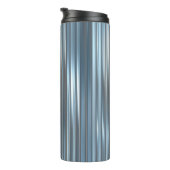 Beautiful abstract vertical blue background with l thermosbeker (Geroteerd rechts)