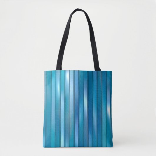Beautiful abstract vertical blue background with l tote bag (Voorkant)