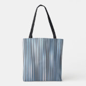Beautiful abstract vertical blue background with l tote bag (Achterkant)