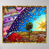 BEAUTIFUL AFBEELDING van WorldView - Flammarion Do Poster (Voorkant)