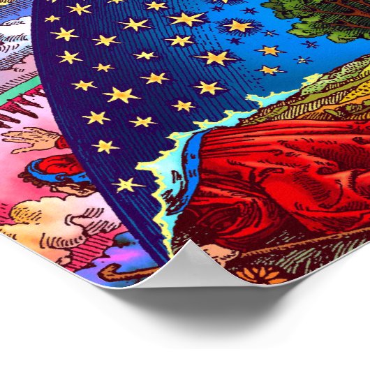 BEAUTIFUL AFBEELDING van WorldView - Flammarion Do Poster (Hoek)