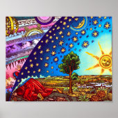 BEAUTIFUL AFBEELDING van WorldView - Flammarion Do Poster (Voorkant)