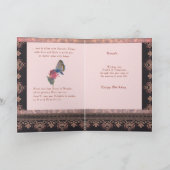 Beautiful African Child Doll Greeting Card Kaart (Binnen)