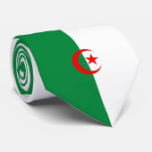 Beautiful Algeria Flag Stropdas (Opgerold)