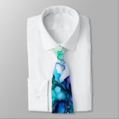 Beautiful and Abstract Pastel Art Neck Tie Stropdas (Gebonden)