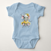 Beautiful and Tender Elephant Original Romper (Voorkant)