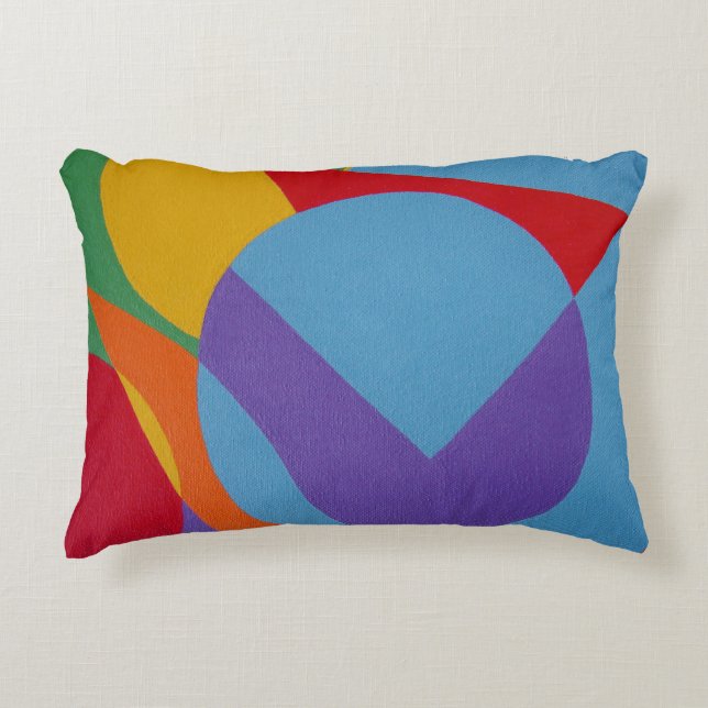 Beautiful and Vibrant Colors! Accent Pillow Accent Kussen (Voorkant)