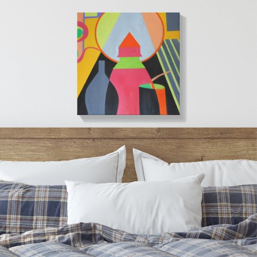 Beautiful and Vibrant Colors! Canvas Print (Insitu (Slaapkamer))