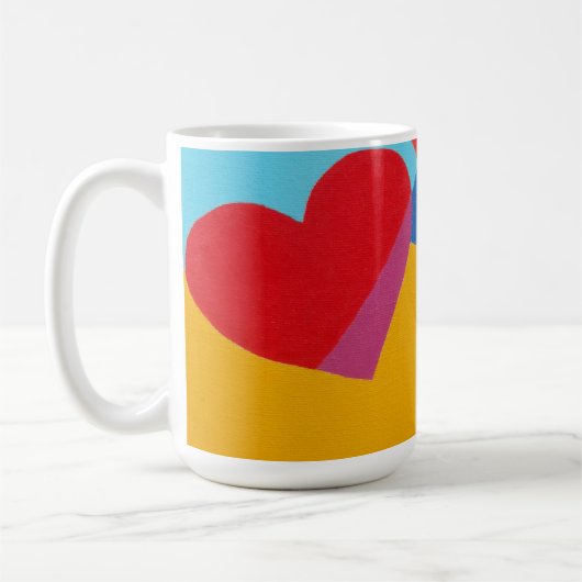 Beautiful and Vibrant Colors! Coffee Mug Koffiemok (Links)