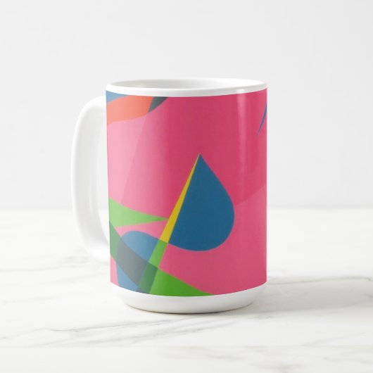 Beautiful and Vibrant Colors! Coffee Mug Koffiemok (Voorkant links)