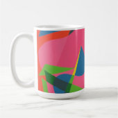 Beautiful and Vibrant Colors! Coffee Mug Koffiemok (Links)