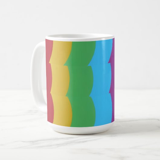 Beautiful and Vibrant Colors! Coffee Mug Koffiemok (Voorkant links)